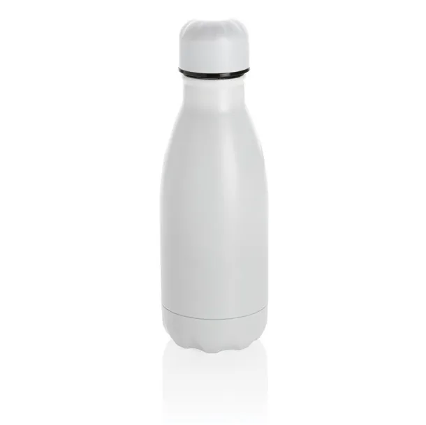  Solid color vacuum stainless steel bottle 260ml - XD Collection White 