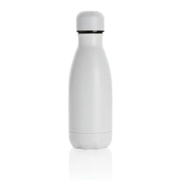  Solid color vacuum stainless steel bottle 260ml - XD Collection White 