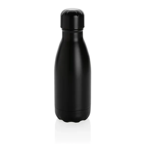  Solid color vacuum stainless steel bottle 260ml - XD Collection Black 