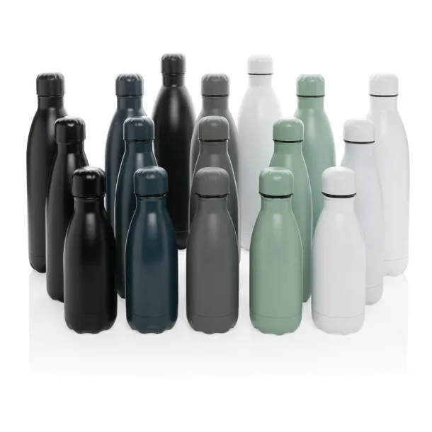  Solid color vacuum stainless steel bottle 260ml - XD Collection Black 