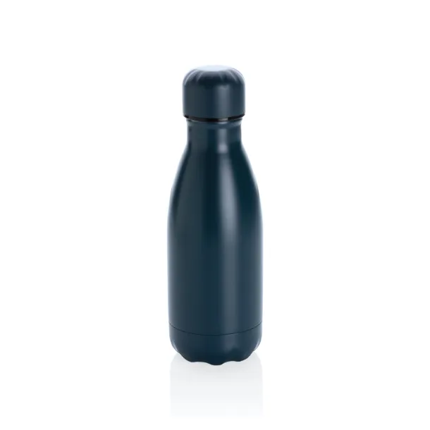  Solid color vacuum stainless steel bottle 260ml - XD Collection Blue 