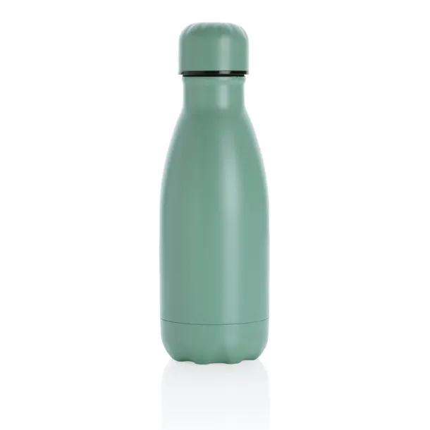  Solid color vacuum stainless steel bottle 260ml - XD Collection Green 