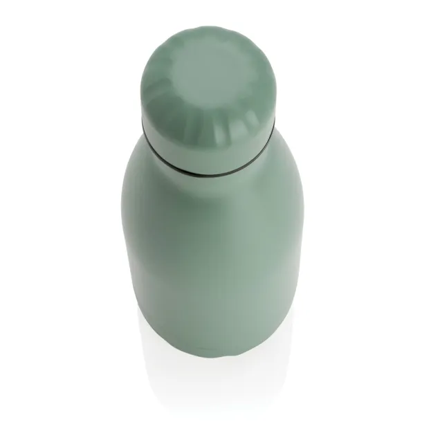  Solid color vacuum stainless steel bottle 260ml - XD Collection Green 