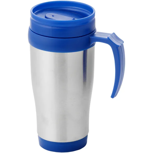 Sanibel 400 ml insulated mug Silver Blue