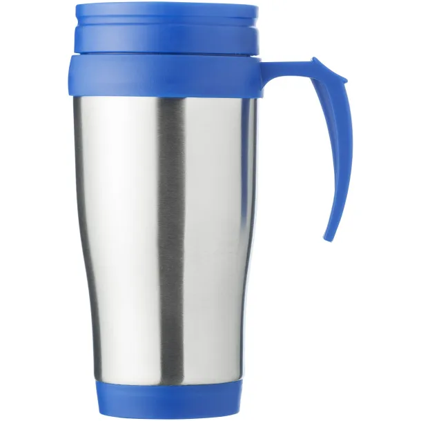 Sanibel 400 ml insulated mug Silver Blue