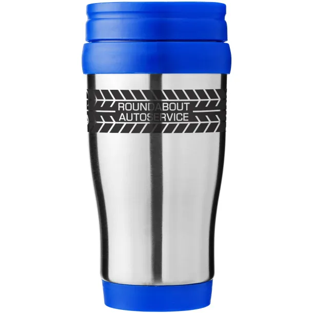 Sanibel 400 ml insulated mug Silver Blue