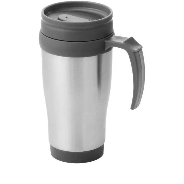 Sanibel 400 ml insulated mug Silver Grey