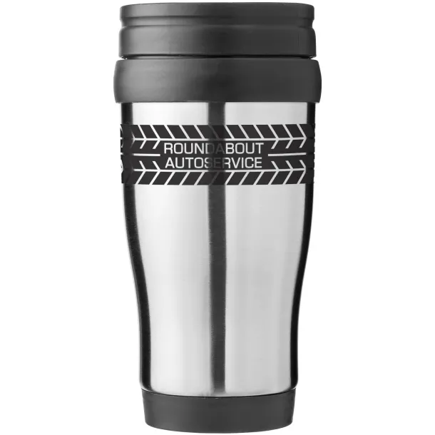 Sanibel 400 ml insulated mug Silver Grey