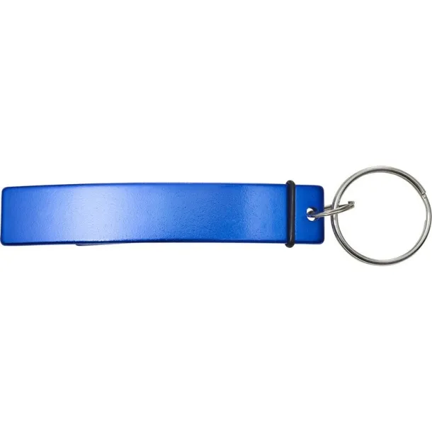  Keyring, bottle opener blue