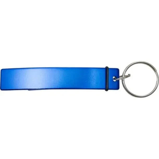  Keyring, bottle opener blue