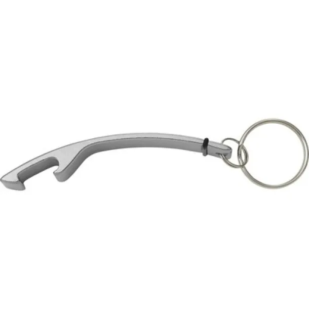  Keyring, bottle opener silver