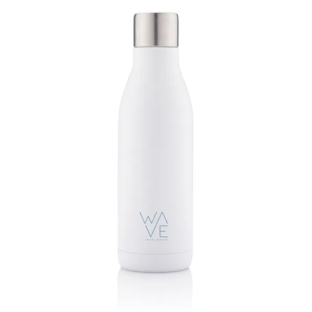  UV-C sterilizer vacuum stainless steel bottle - XD Collection White 