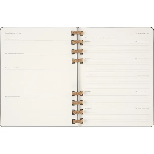  MOLESKINE Solar spiral planner black