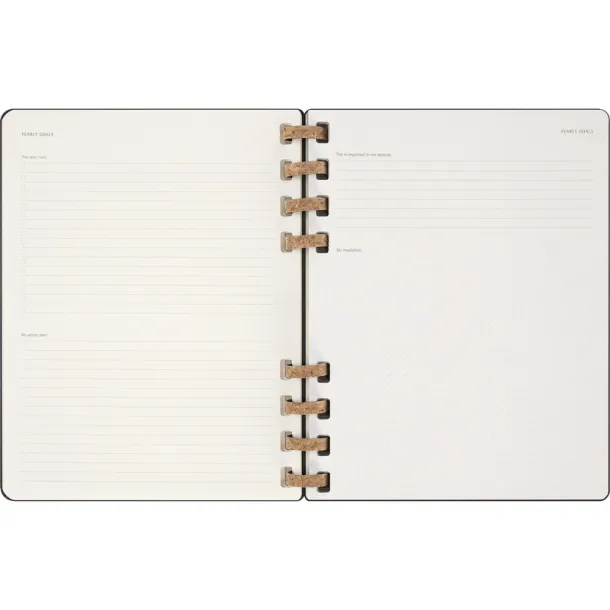  MOLESKINE Solar spiral planner black