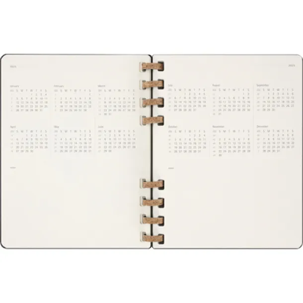  MOLESKINE Solar spiral planner black