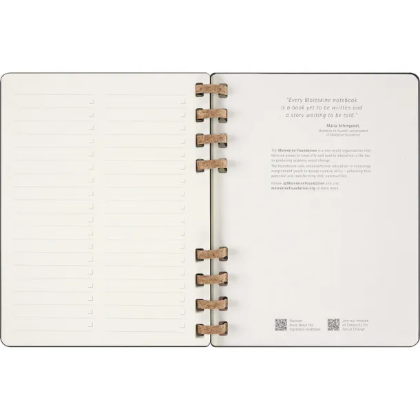  MOLESKINE Solar spiral planner black