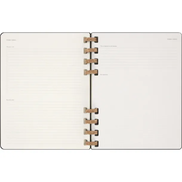  MOLESKINE Solar spiral planner black