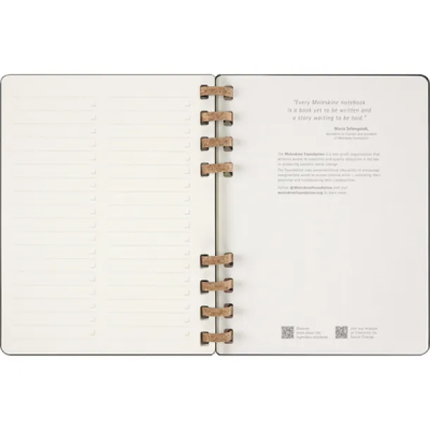  MOLESKINE Solar spiral planner black