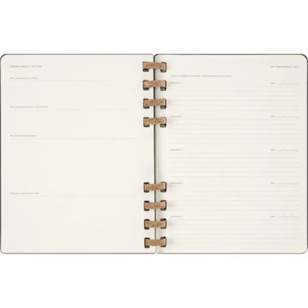  MOLESKINE Solar spiral planner black