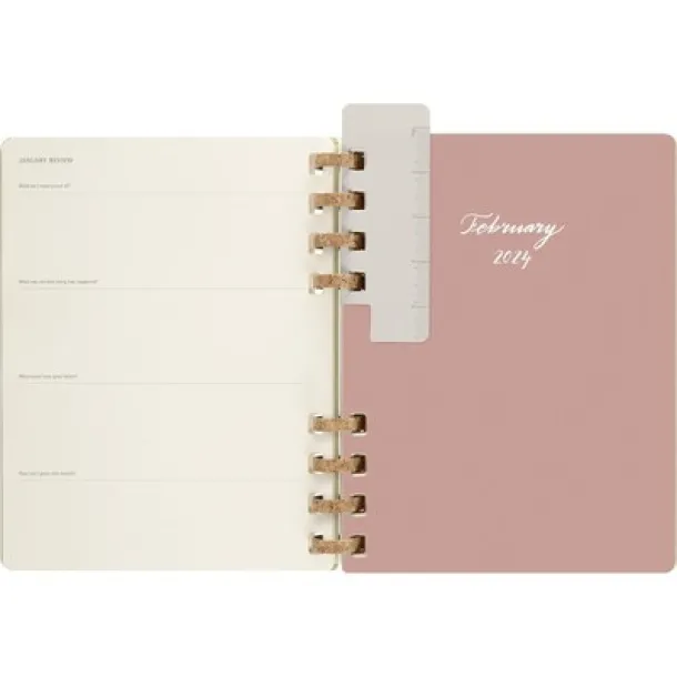  MOLESKINE Solar spiral planner beige