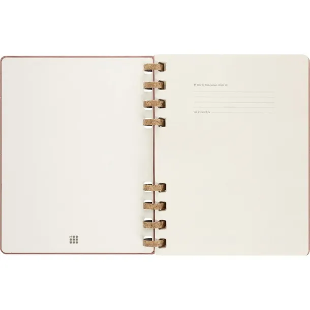  MOLESKINE Solar spiral planner beige