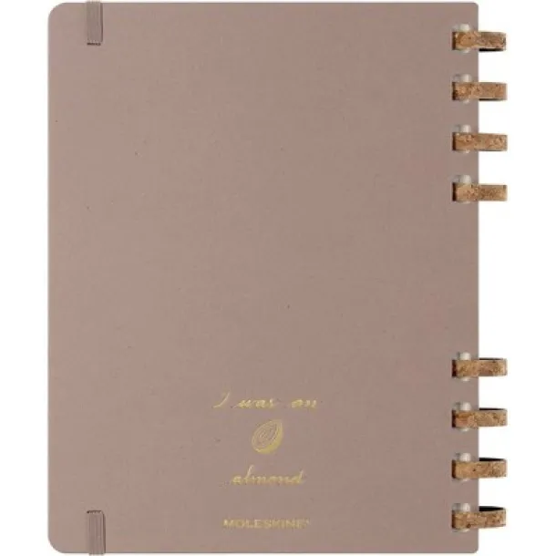  MOLESKINE Solar spiral planner beige