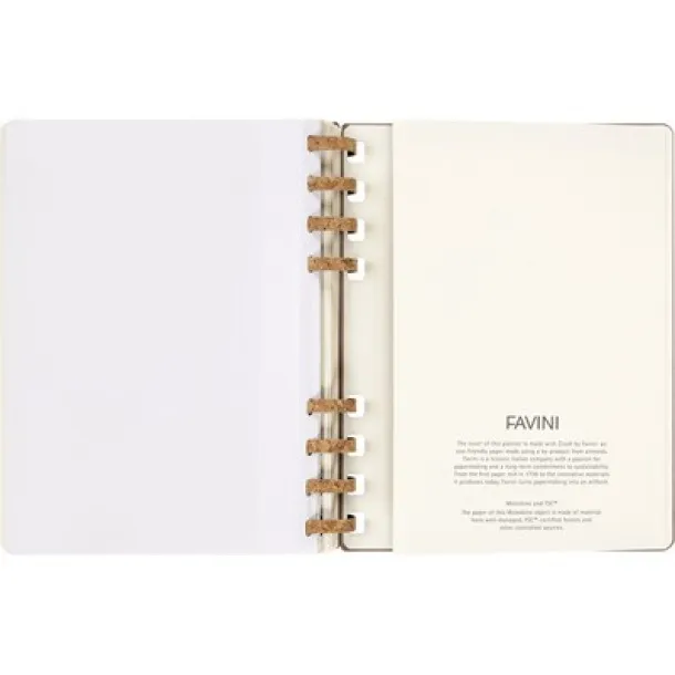  MOLESKINE godišnji spiralni planer beige