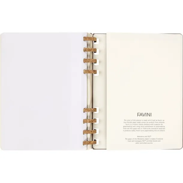  MOLESKINE godišnji spiralni planer beige