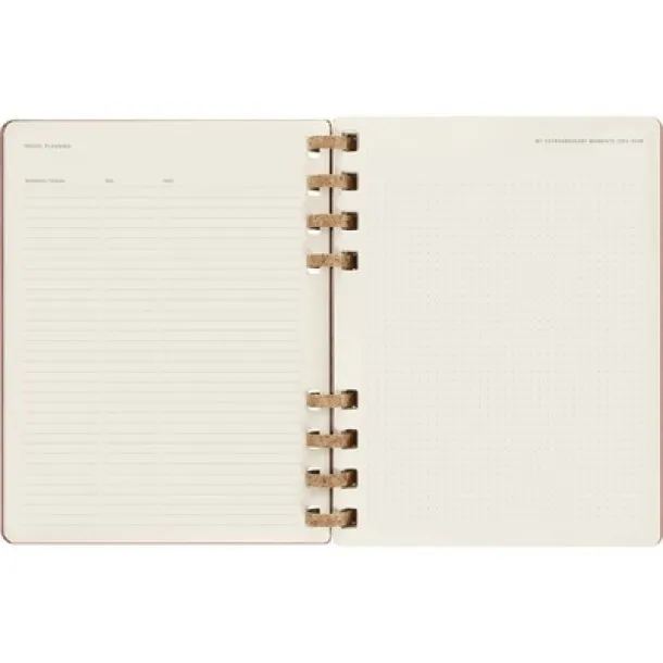  MOLESKINE godišnji spiralni planer beige