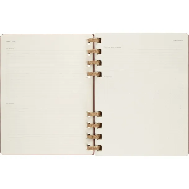  MOLESKINE Solar spiral planner beige