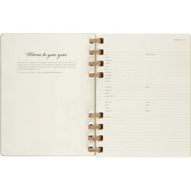  MOLESKINE Solar spiral planner khaki