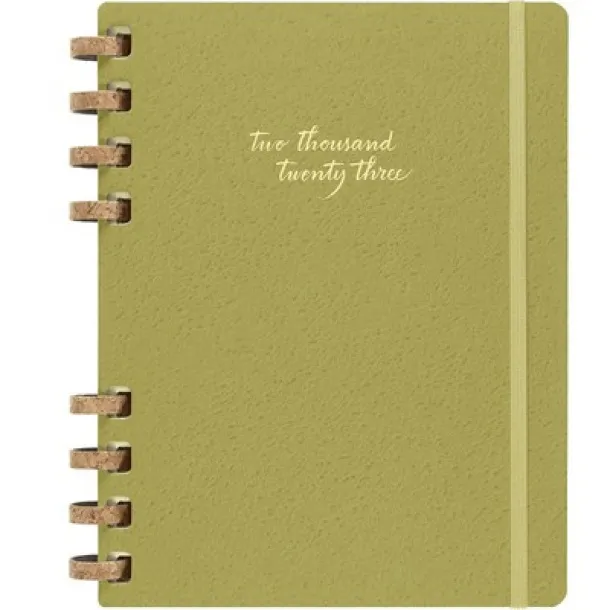  MOLESKINE Solar spiral planner khaki