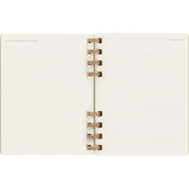  MOLESKINE Solar spiral planner khaki