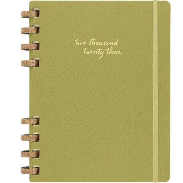  MOLESKINE Solar spiral planner khaki