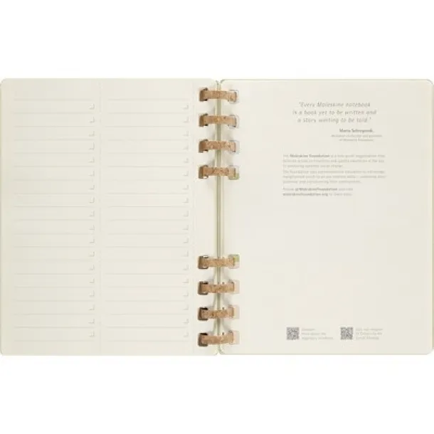  MOLESKINE Solar spiral planner light green