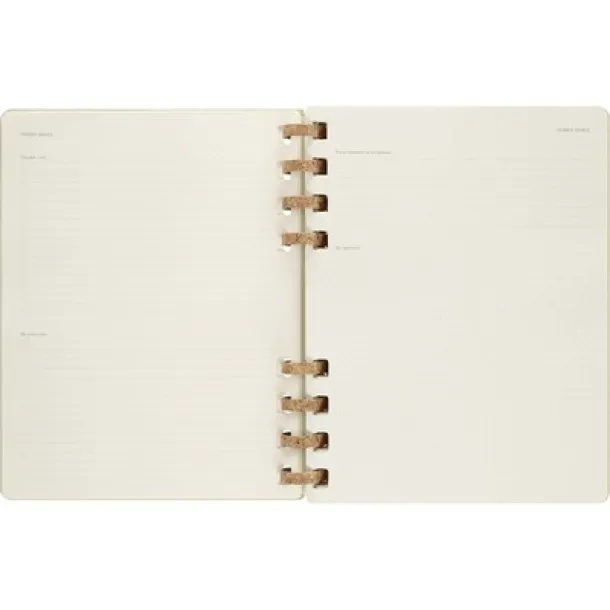  MOLESKINE Solar spiral planner light green