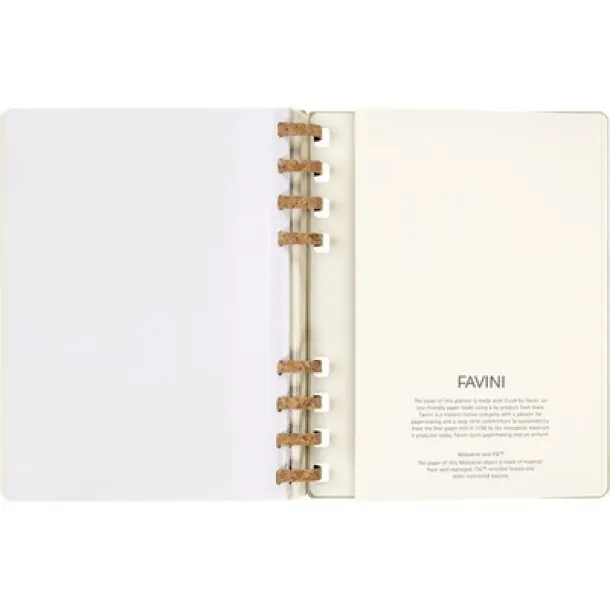  MOLESKINE Solar spiral planner light green