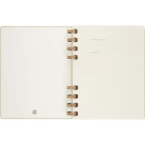  MOLESKINE Solar spiral planner light green