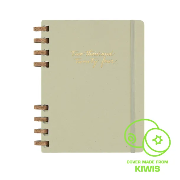  MOLESKINE godišnji spiralni planer light green