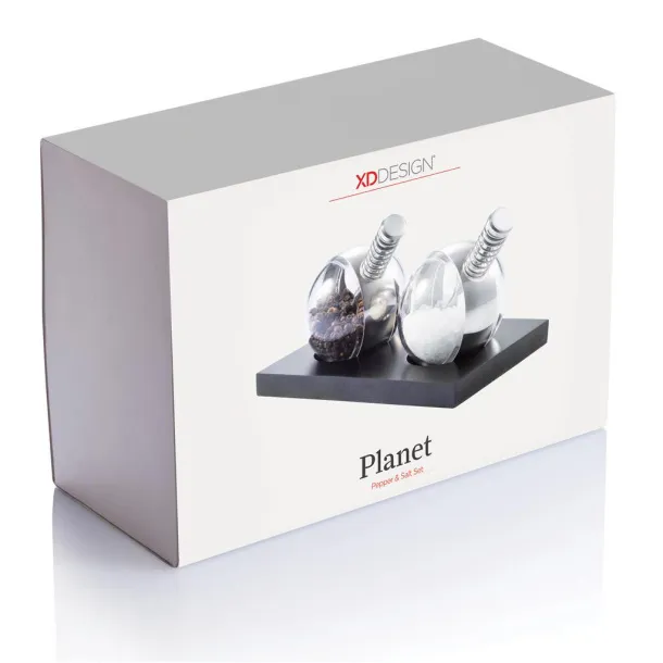  Planet set za sol i papar - XD Design Crna 