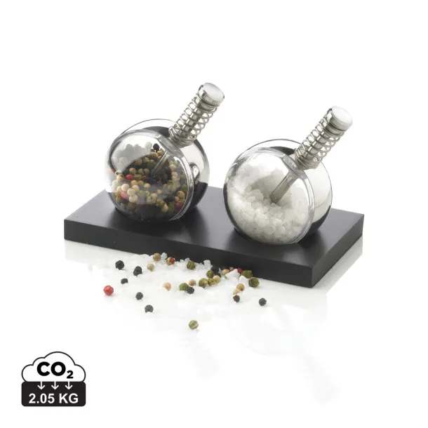  Planet pepper & salt set - XD Design Black 