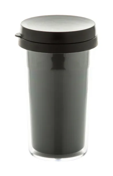 Doppler thermo mug Transparent Black