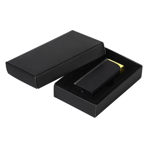 VICEROY Metal lighter in gift box - HAVANA Black Golden