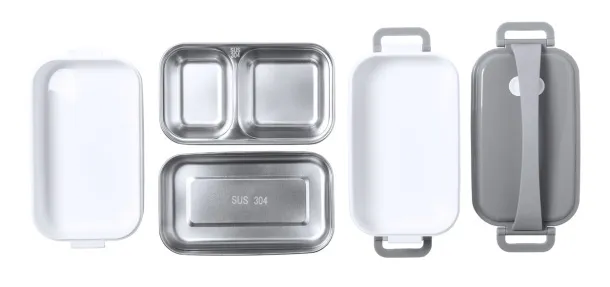 Dixer thermal lunch box Silver