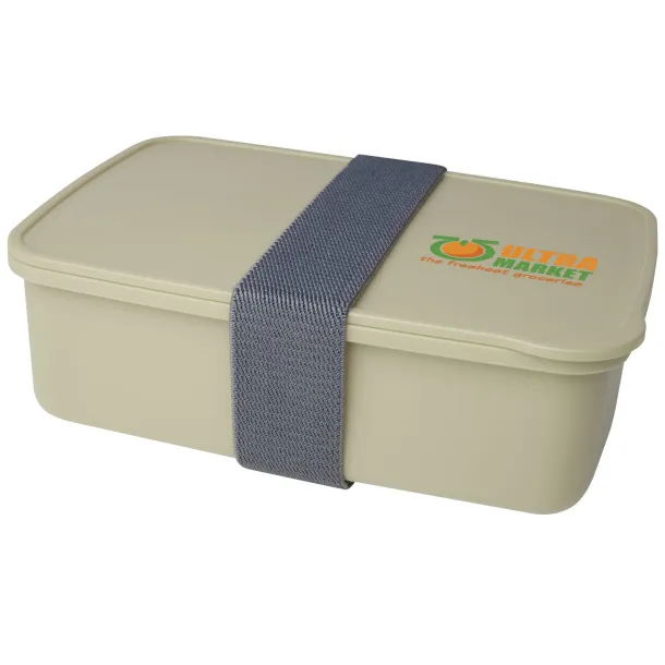 Dovi recycled plastic lunch box - Seasons Beige