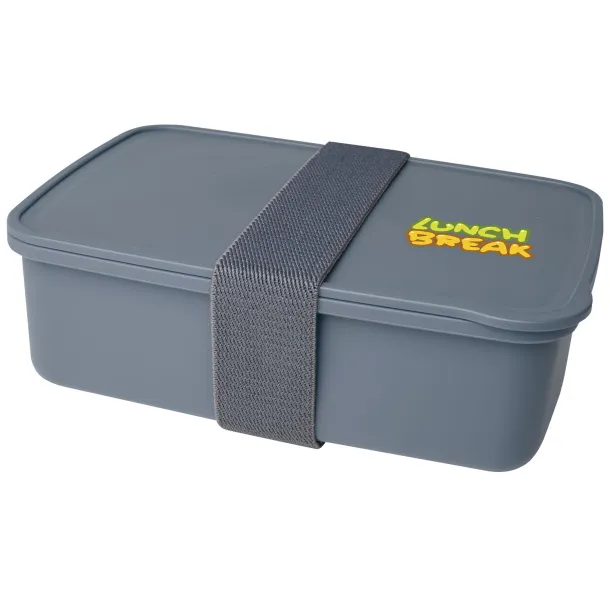 Dovi recycled plastic lunch box - Seasons Slate grey