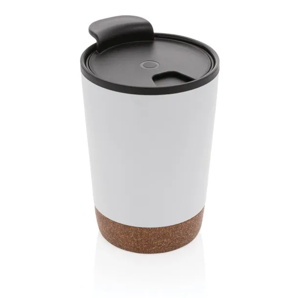  Cork coffee tumbler White