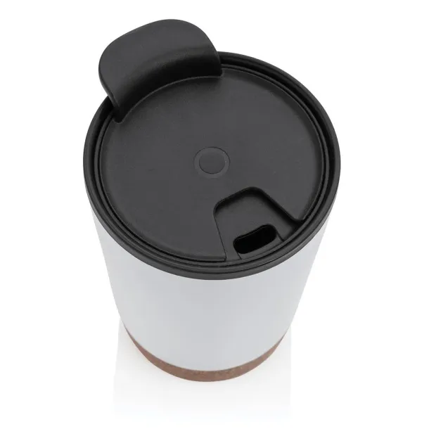  Cork coffee tumbler White