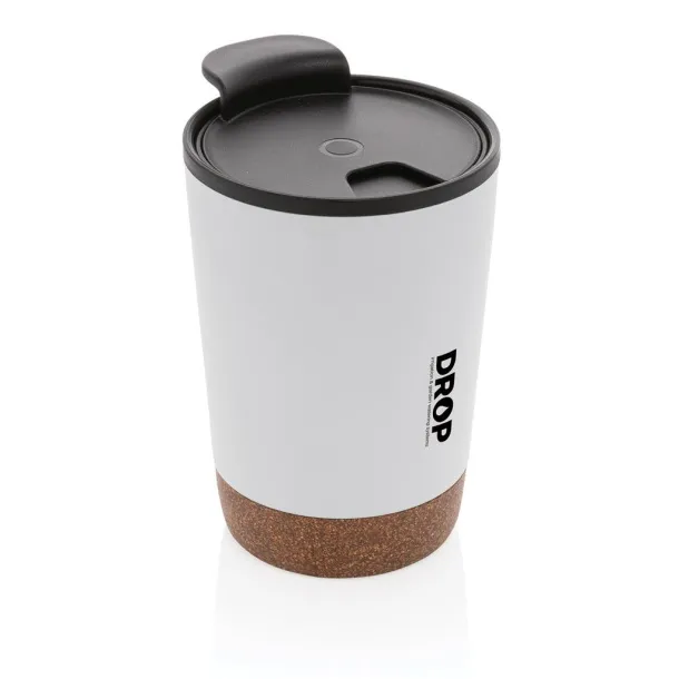  Cork coffee tumbler White