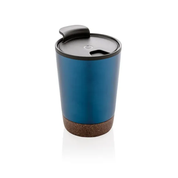  Cork coffee tumbler Blue